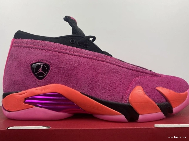 Chep Onekick Low DH4121-600 Jordan Retro 14 Shocking Pink (W) 0528
